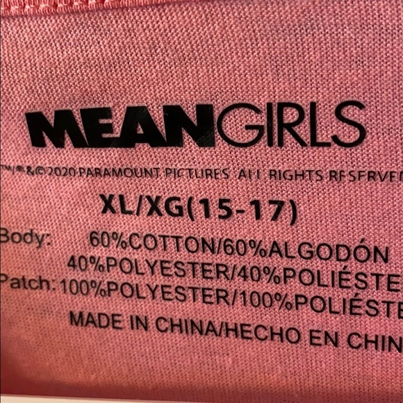 ❌SOLD❌Mean Girls tee - Picture 3 of 3